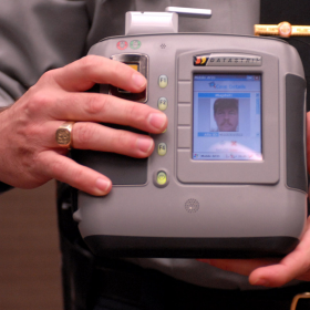 Portable fingerprint ID technology unveiled in Fairfax, Virginia