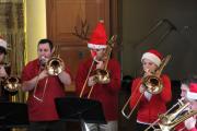 Trombone Choir performs Christmas concert