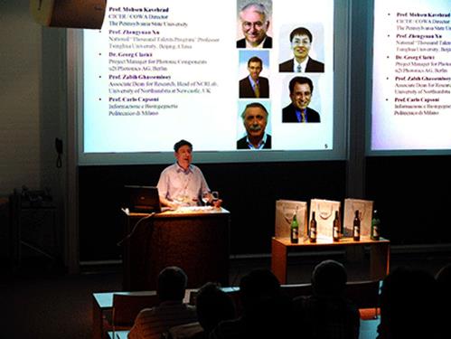 Keynote speakers at the European conference on Network and Optical Communications